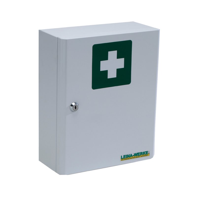 LEINA-WERKE armoire de secours B, sans contenu, blanc, 247×110×300 mm